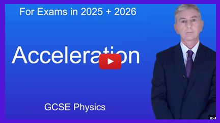 Calculating Acceleration Videos